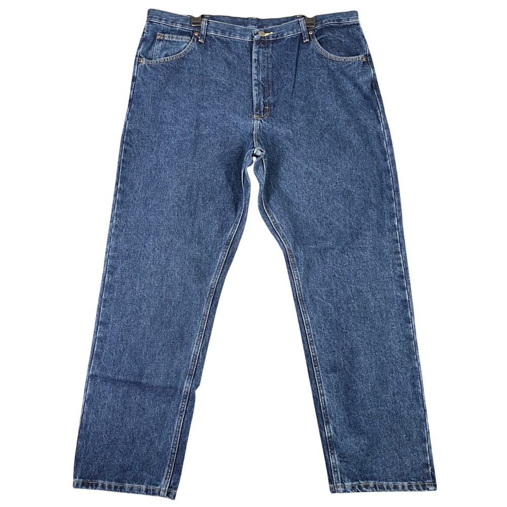 Wrangler Relaxed Fit Five Star Premium Durable Cotton Workwear Denim Jeans 40x32
